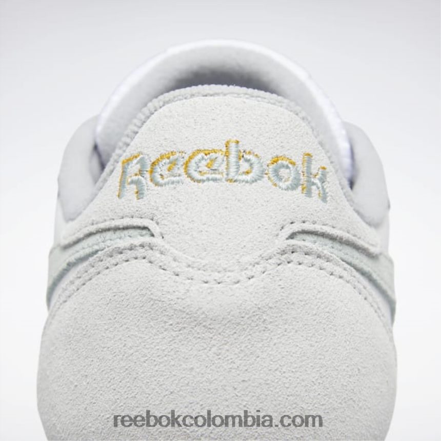 mujer blanco ftwr/gris marino/gris frío zapatos de mujer de cuero clasicos Reebok D260LP968