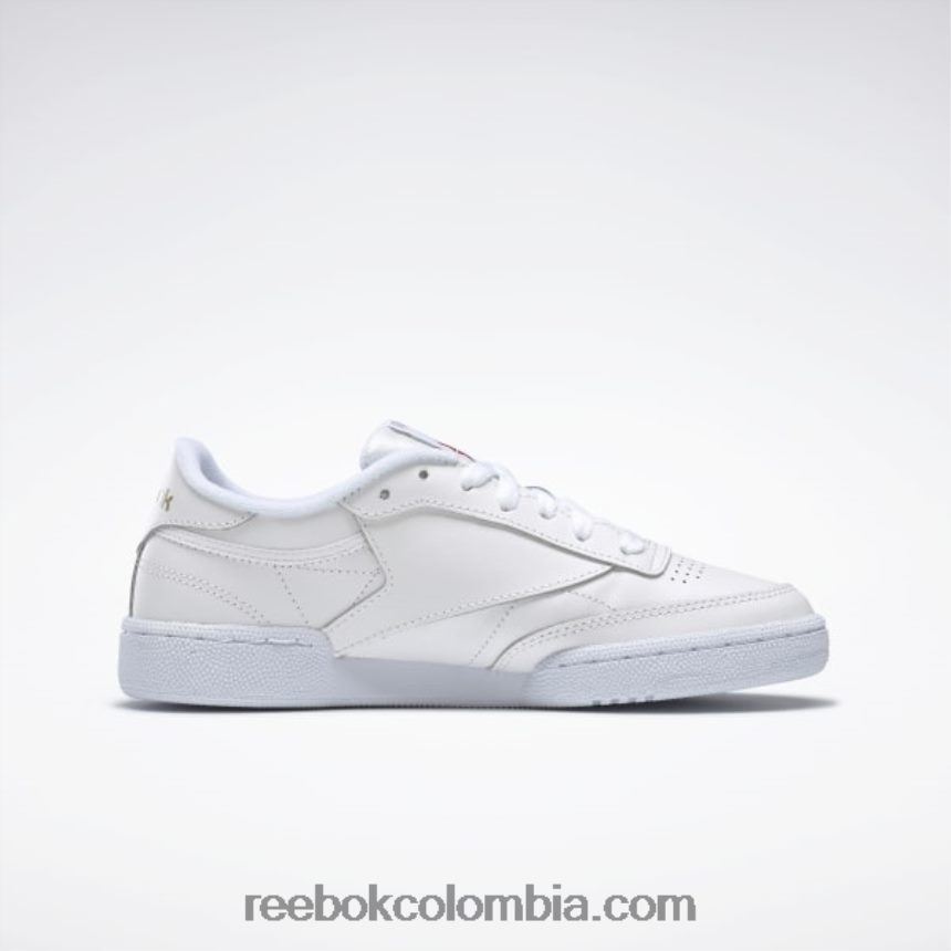 mujer blanco/gris claro zapatos club c 85 Reebok D260LP69