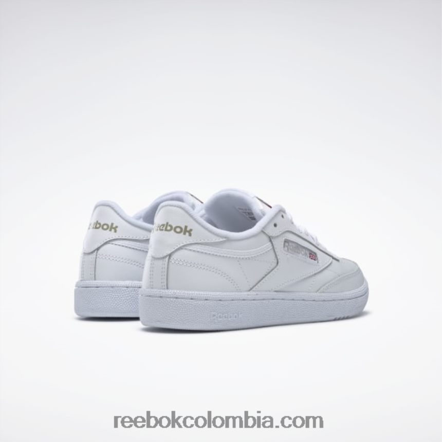 mujer blanco/gris claro zapatos club c 85 Reebok D260LP69