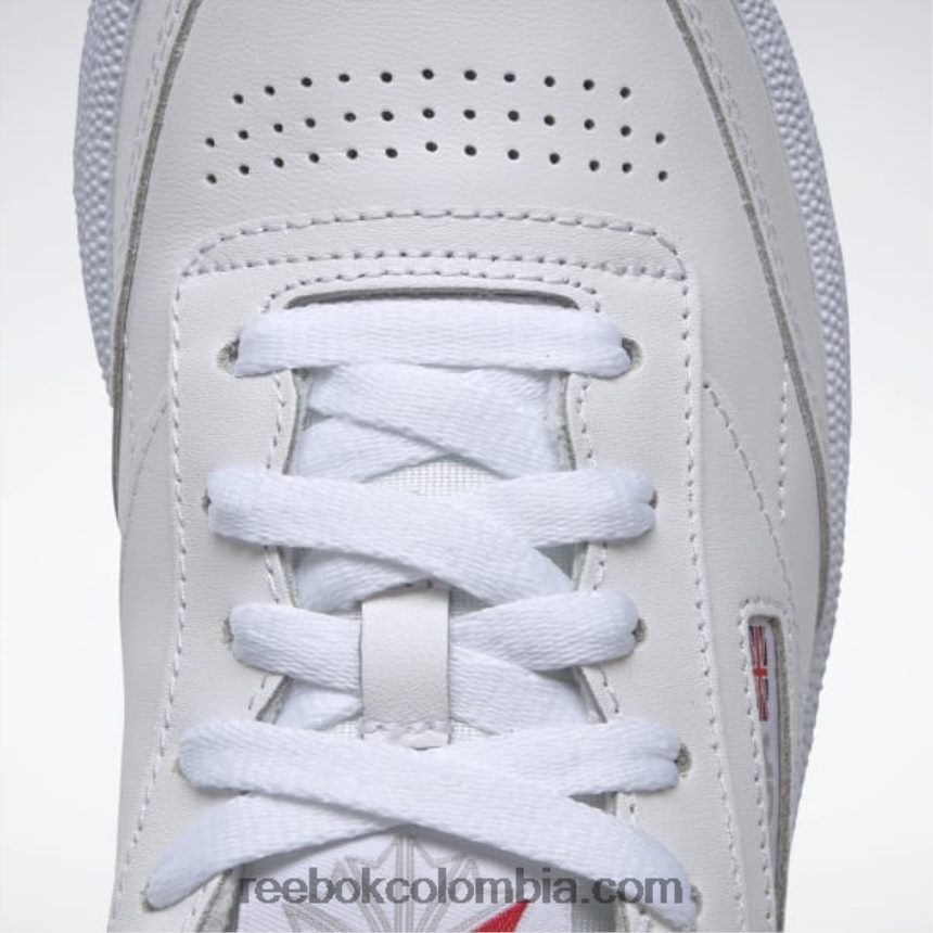 mujer blanco/gris claro zapatos club c 85 Reebok D260LP69