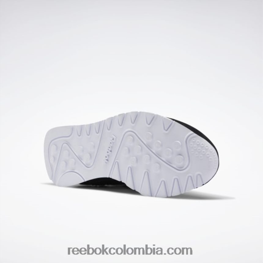 mujer blanco negro zapatos clásicos de nailon para mujer Reebok D260LP155