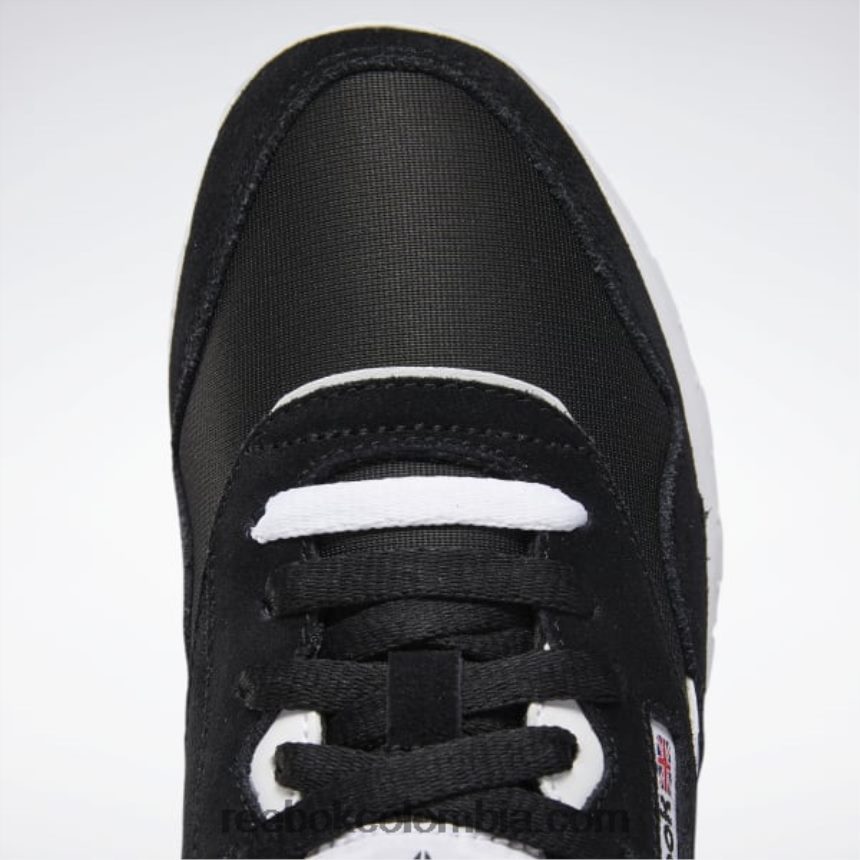 mujer blanco negro zapatos clásicos de nailon para mujer Reebok D260LP155