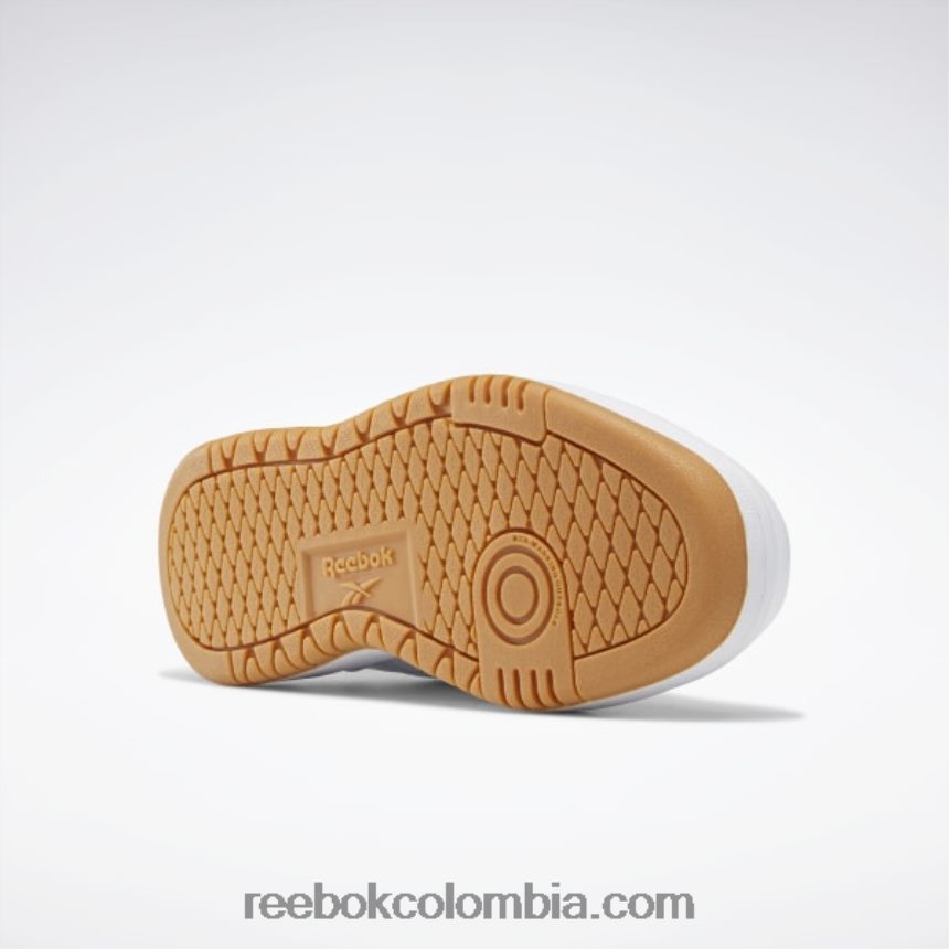 mujer blanco/reebok goma de mascar-07 zapatos dobles del club c Reebok D260LP5