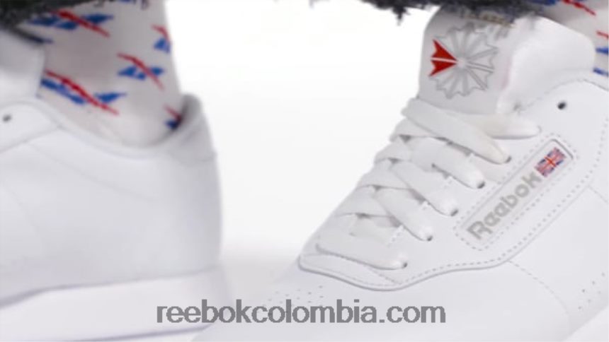 mujer blanco zapatos anchos de princesa para mujer Reebok D260LP112