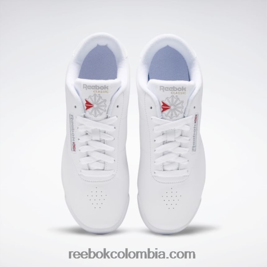 mujer blanco zapatos anchos de princesa para mujer Reebok D260LP112