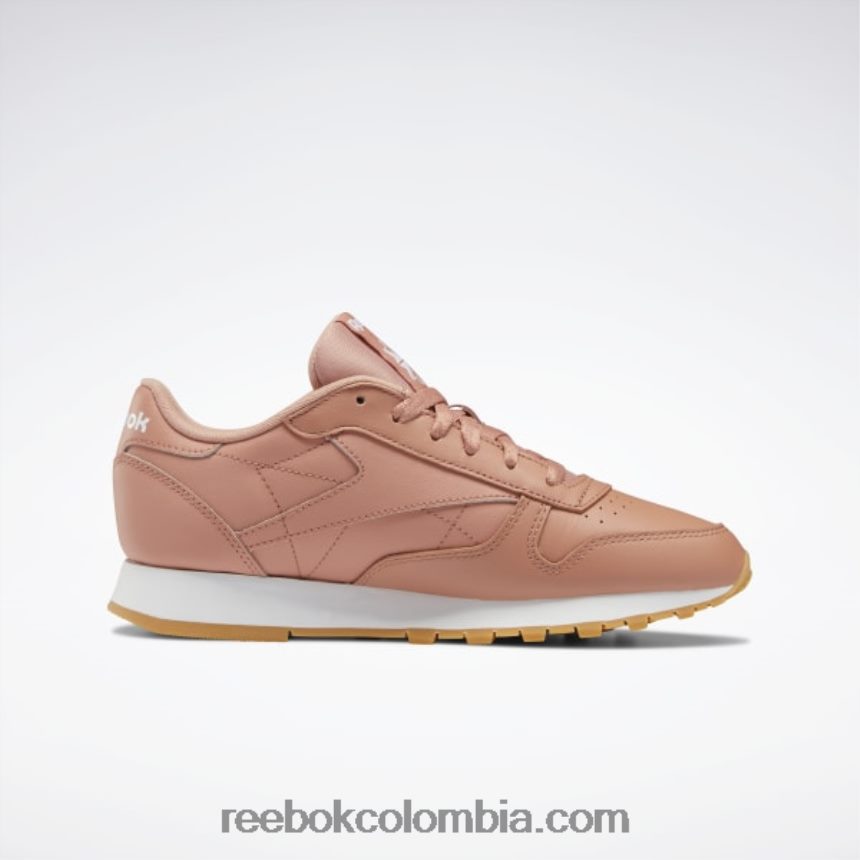 mujer cañón coral mel/ftwr blanco zapatos de cuero clasicos Reebok D260LP420