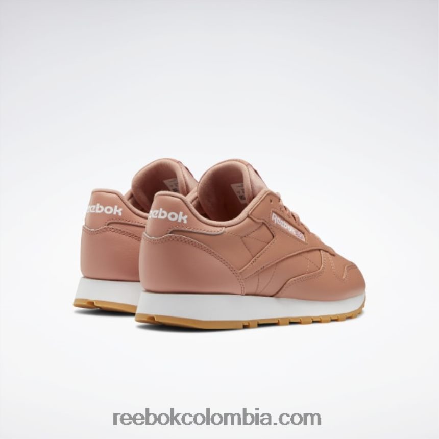 mujer cañón coral mel/ftwr blanco zapatos de cuero clasicos Reebok D260LP420