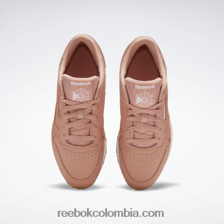 mujer cañón coral mel/ftwr blanco zapatos de cuero clasicos Reebok D260LP420