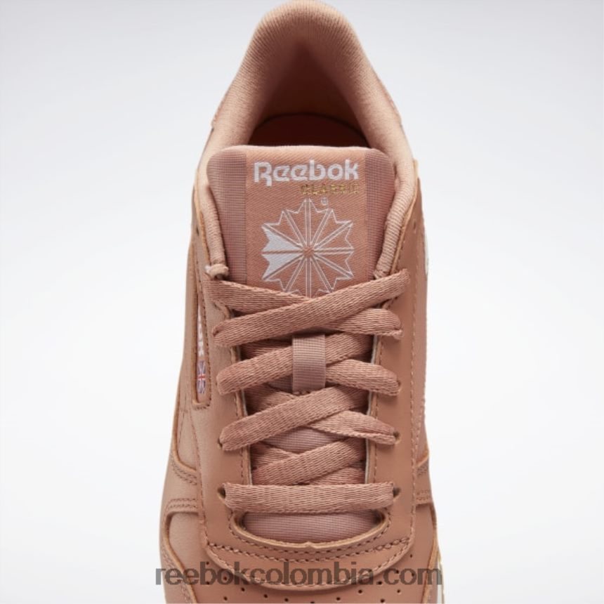 mujer cañón coral mel/ftwr blanco zapatos de cuero clasicos Reebok D260LP420