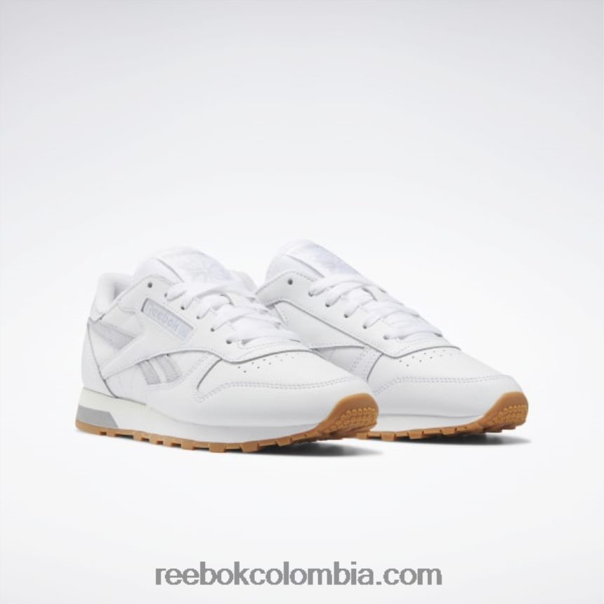 mujer ftwr blanco/gris frío 2/tiza zapatos de mujer de cuero clasicos Reebok D260LP223