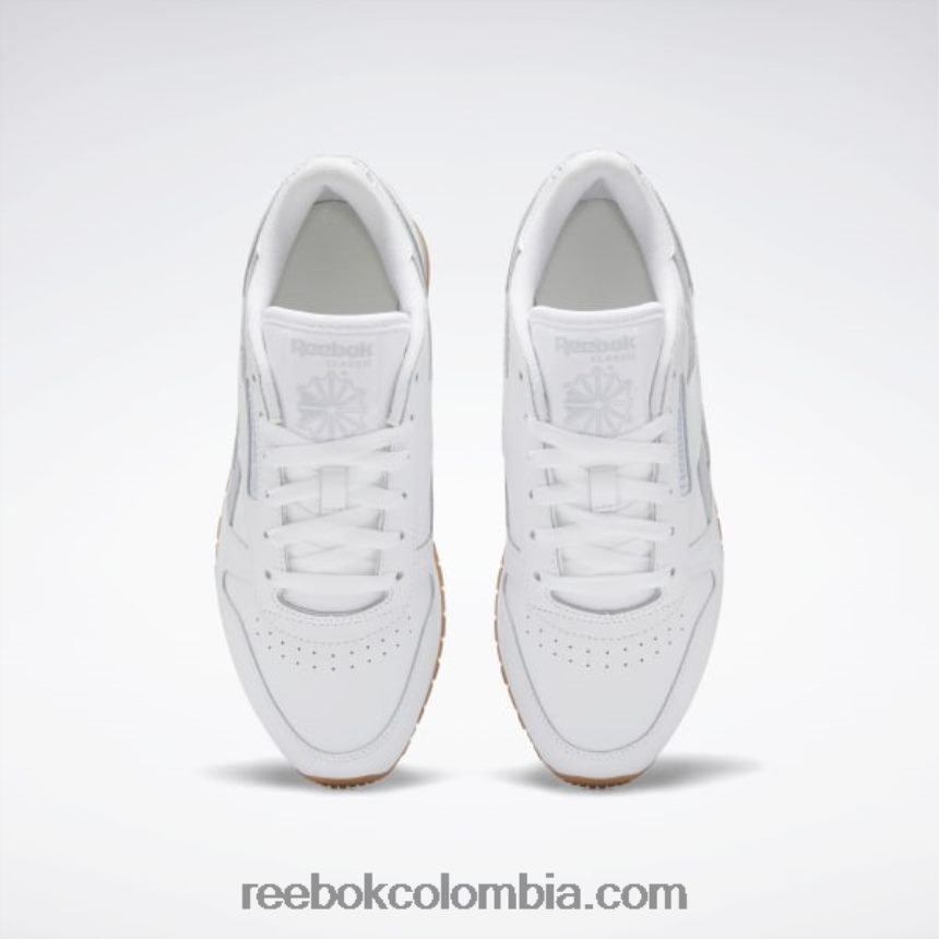 mujer ftwr blanco/gris frío 2/tiza zapatos de mujer de cuero clasicos Reebok D260LP223