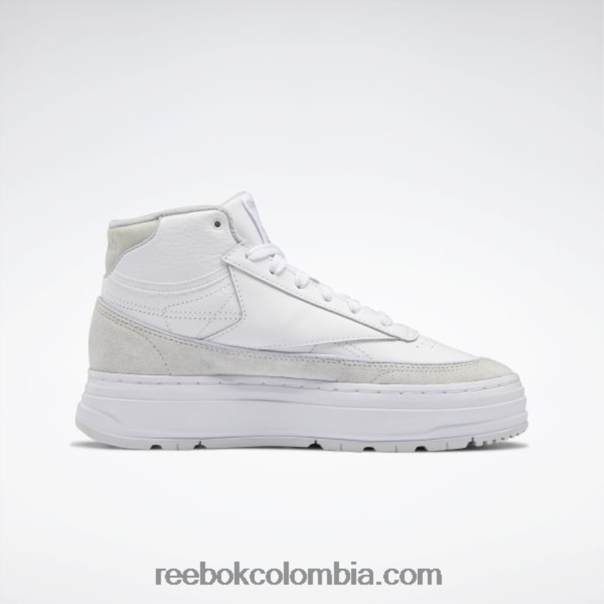 mujer ftwr blanco/gris frio/gris frio 2 zapatillas club c geo mid mujer Reebok D260LP262