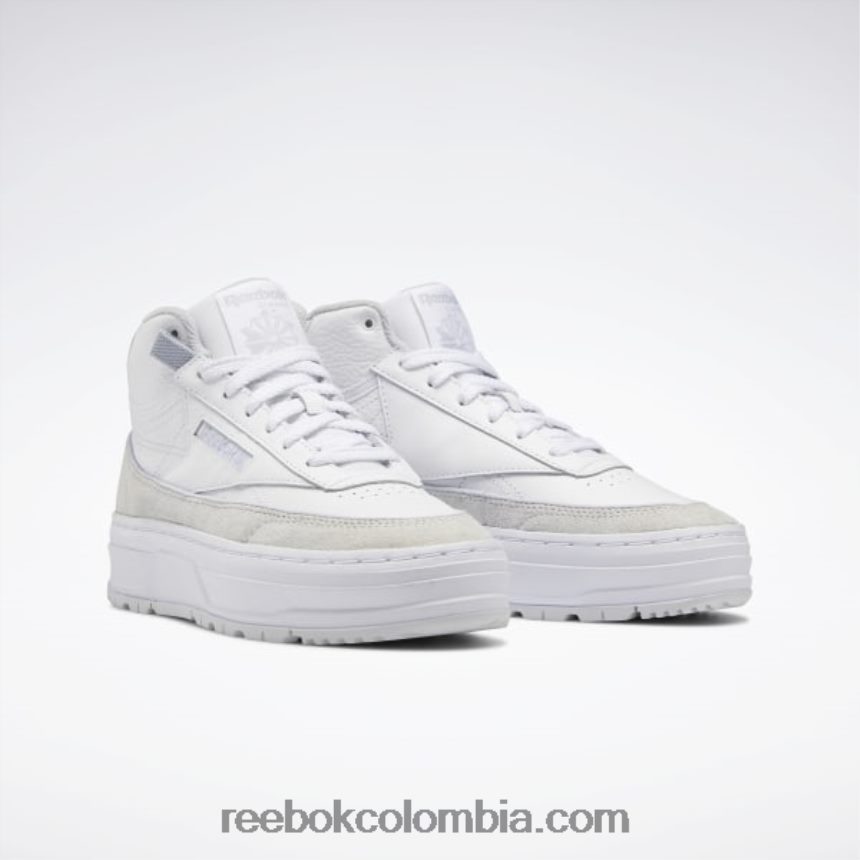 mujer ftwr blanco/gris frio/gris frio 2 zapatillas club c geo mid mujer Reebok D260LP262