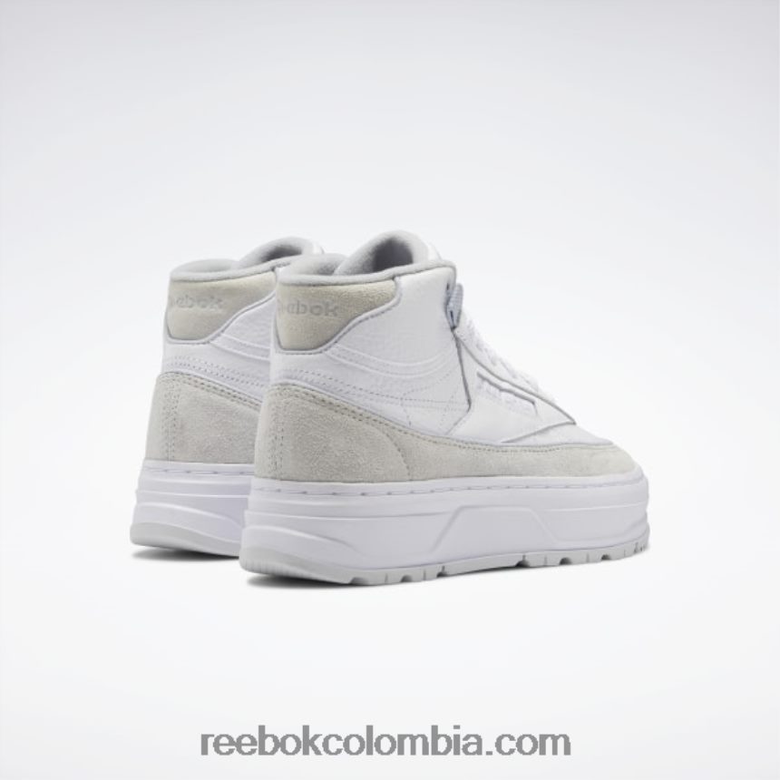 mujer ftwr blanco/gris frio/gris frio 2 zapatillas club c geo mid mujer Reebok D260LP262