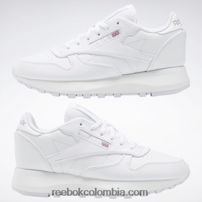 mujer ftwr blanco/gris puro 2 zapatos veganos de mujer classic sp Reebok D260LP413