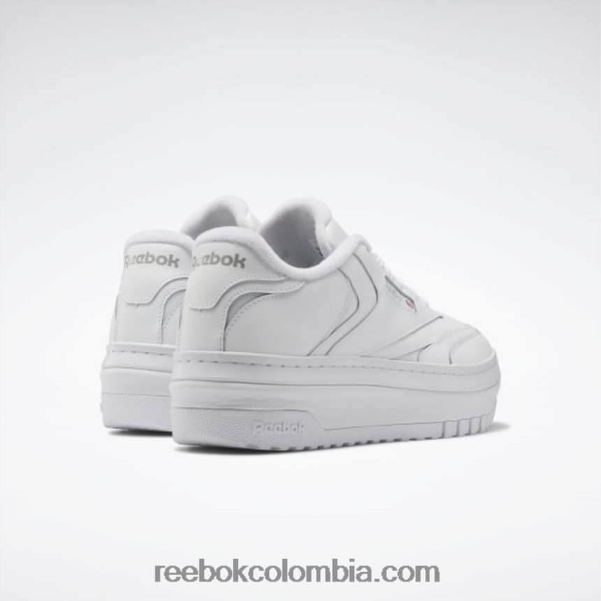 mujer ftwr blanco/gris puro 3 zapatos club c extra mujer Reebok D260LP4