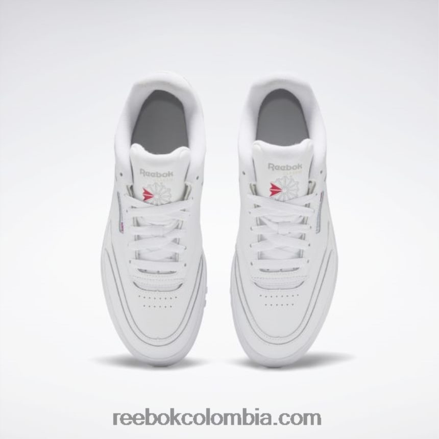 mujer ftwr blanco/gris puro 3 zapatos club c extra mujer Reebok D260LP4