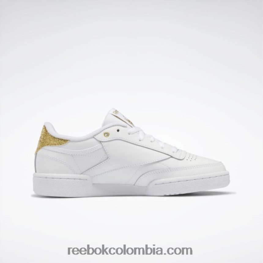 mujer ftwr blanco/oro met. club c 85 zapatos de mujer Reebok D260LP404