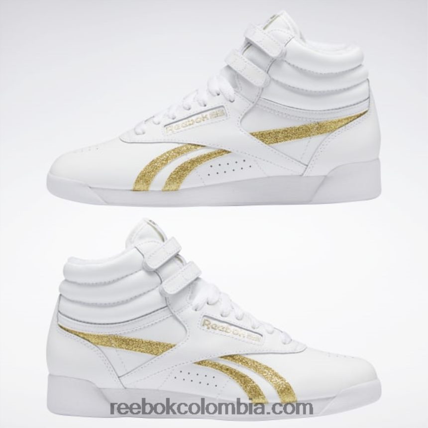 mujer ftwr blanco/oro met. f/s hola zapatos de mujer Reebok D260LP393