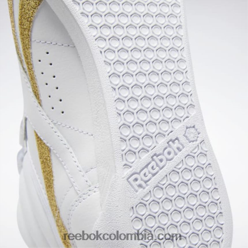 mujer ftwr blanco/oro met. f/s hola zapatos de mujer Reebok D260LP393