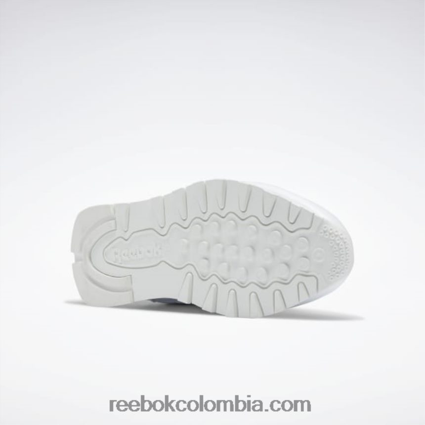 mujer ftwr blanco/resplandor lila zapatos de mujer de cuero clasicos Reebok D260LP164