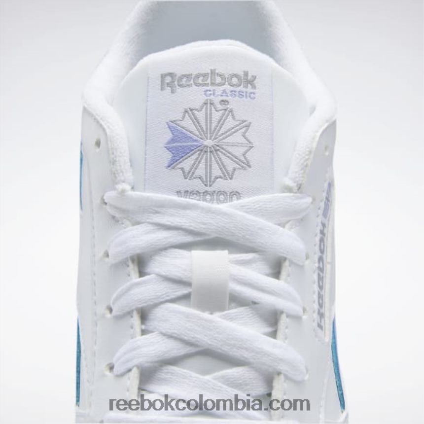 mujer ftwr blanco/resplandor lila zapatos de mujer de cuero clasicos Reebok D260LP164