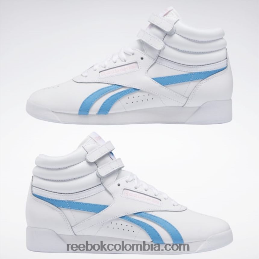 mujer ftwr blanco/resplandor rosa/agua radiante f/s hola zapatos de mujer Reebok D260LP923