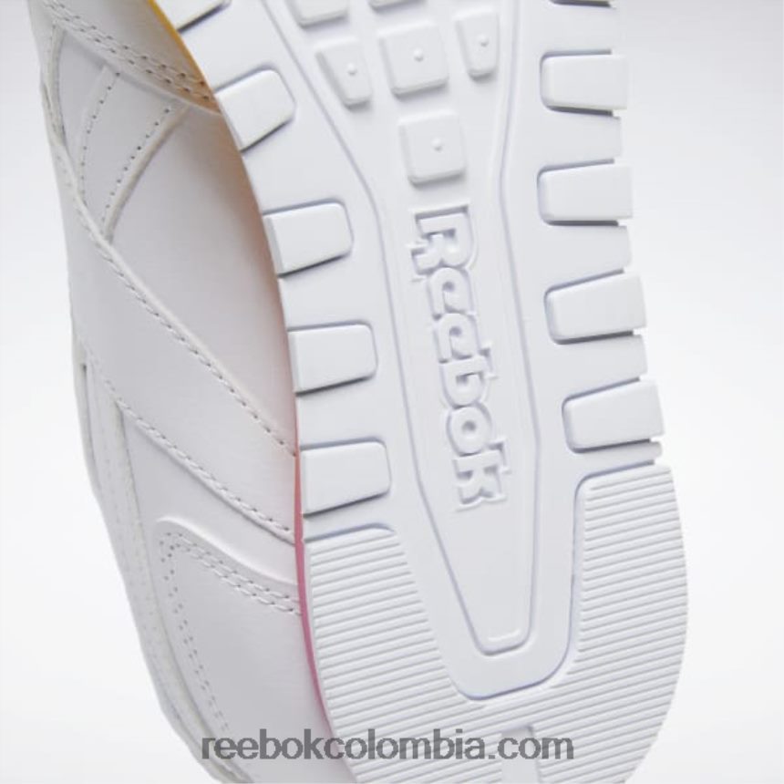 mujer ftwr blanco/rosa verdadero/siempre amarillo zapatillas de mujer clásicas harman run Reebok D260LP826