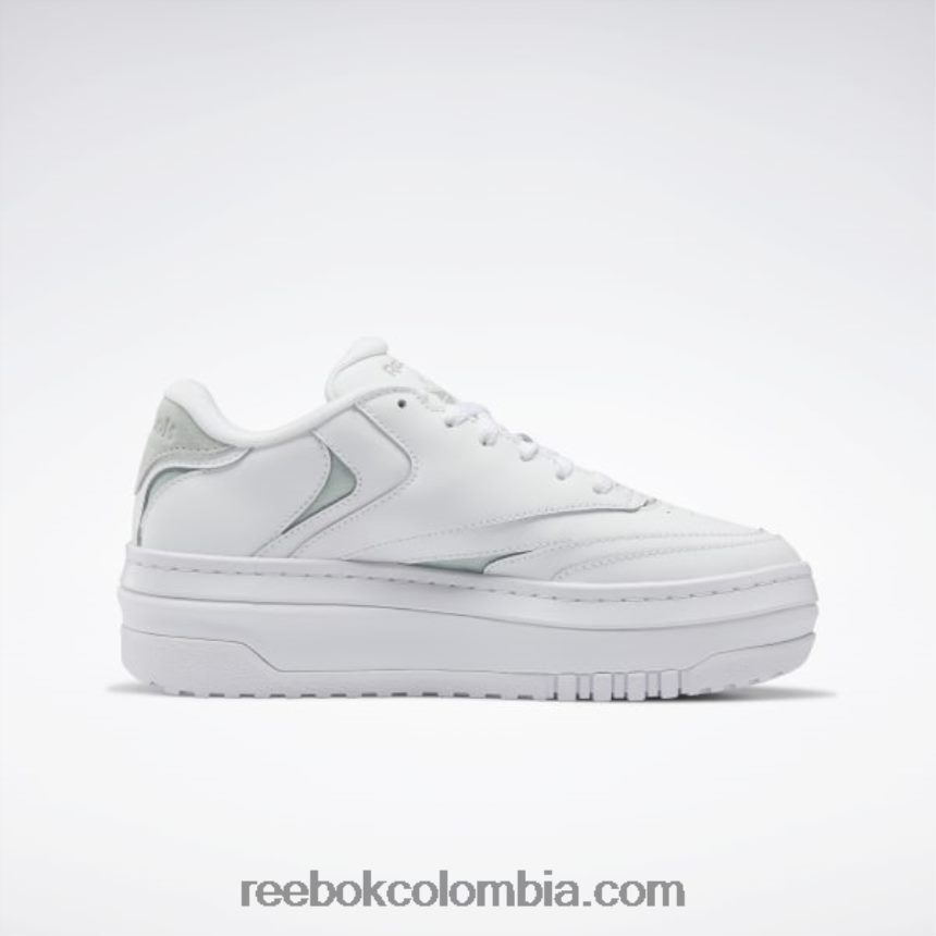 mujer ftwr blanco/spray de mar zapatos club c extra mujer Reebok D260LP17