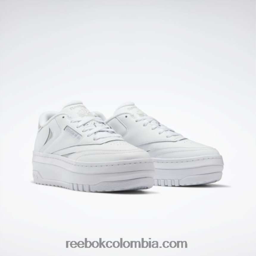 mujer ftwr blanco/spray de mar zapatos club c extra mujer Reebok D260LP17