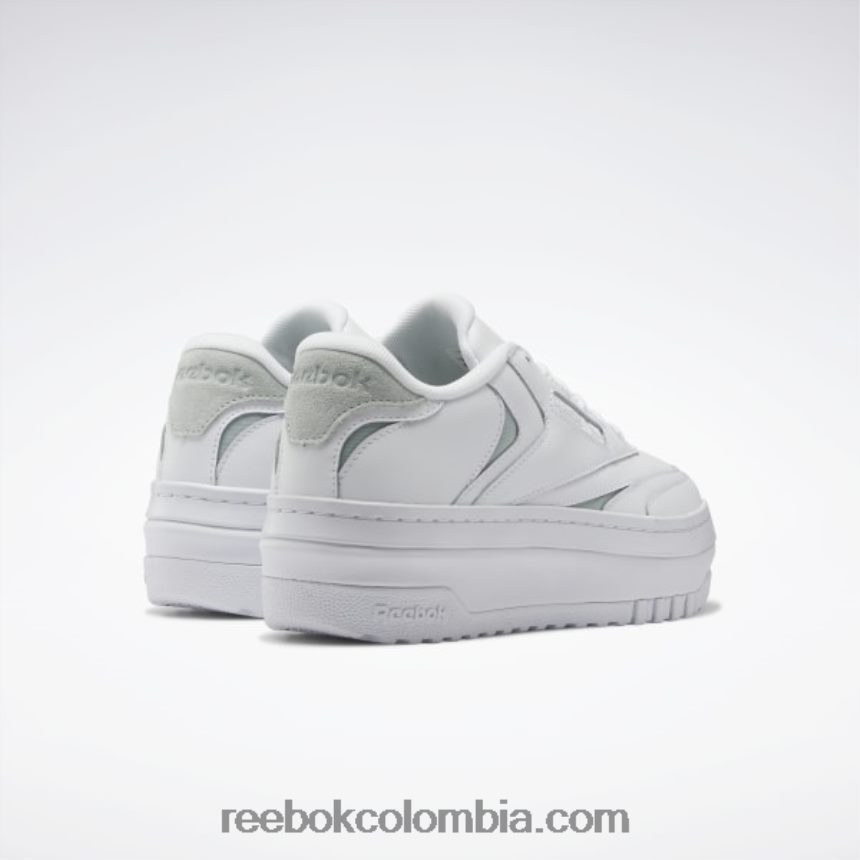 mujer ftwr blanco/spray de mar zapatos club c extra mujer Reebok D260LP17