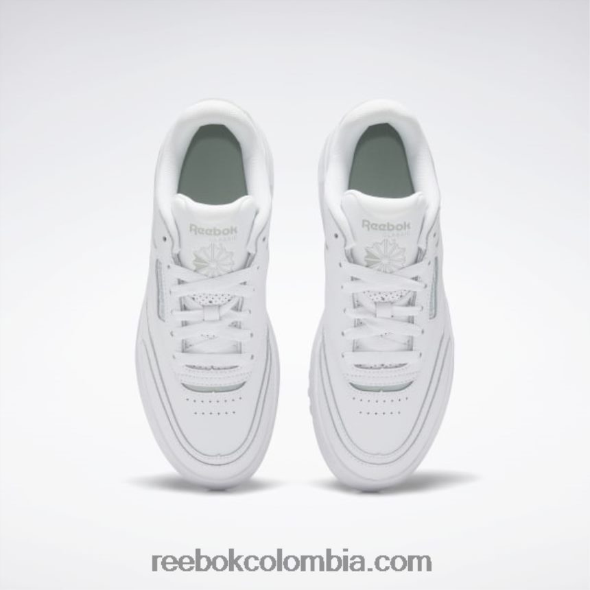 mujer ftwr blanco/spray de mar zapatos club c extra mujer Reebok D260LP17
