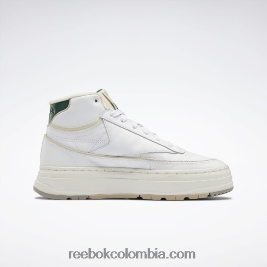 mujer ftwr blanco/tiza/verde oscuro zapatillas club c geo mid mujer Reebok D260LP61