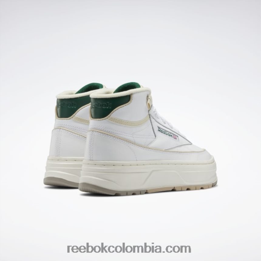 mujer ftwr blanco/tiza/verde oscuro zapatillas club c geo mid mujer Reebok D260LP61