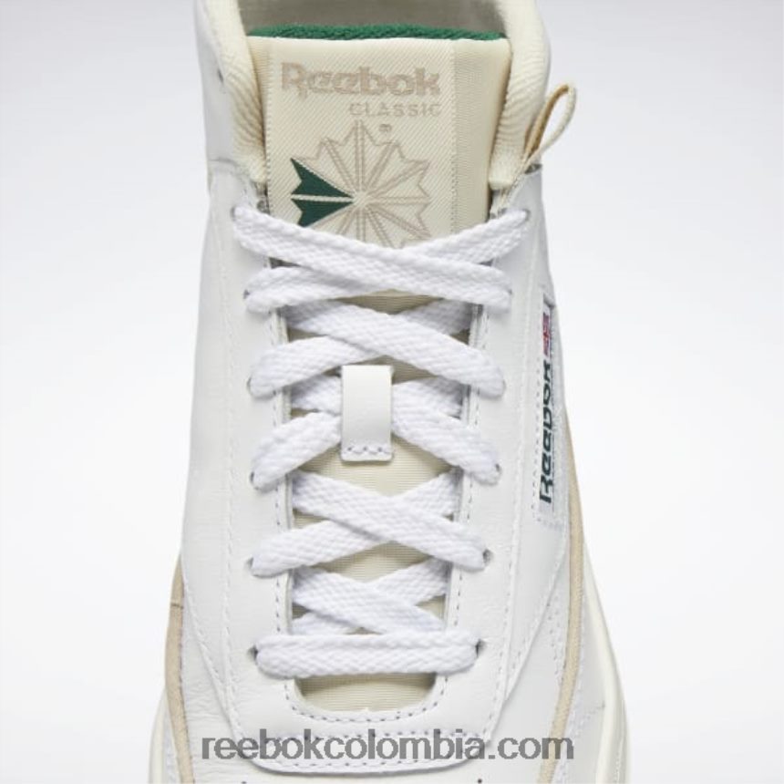 mujer ftwr blanco/tiza/verde oscuro zapatillas club c geo mid mujer Reebok D260LP61