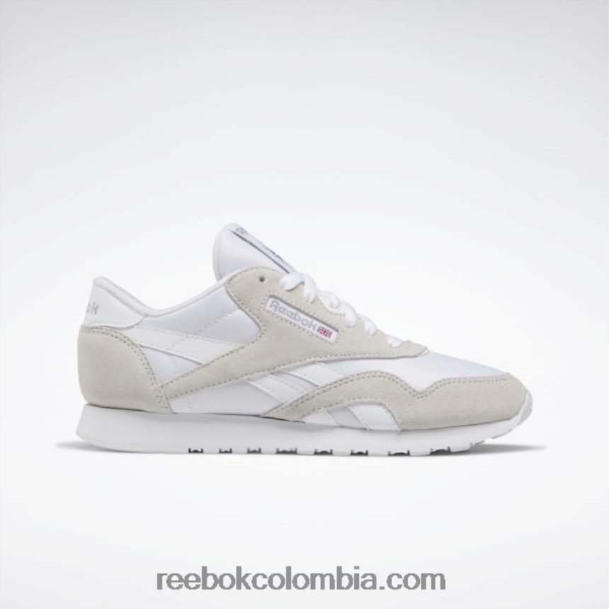 mujer ftwr blanco zapatos clásicos de nailon para mujer Reebok D260LP142
