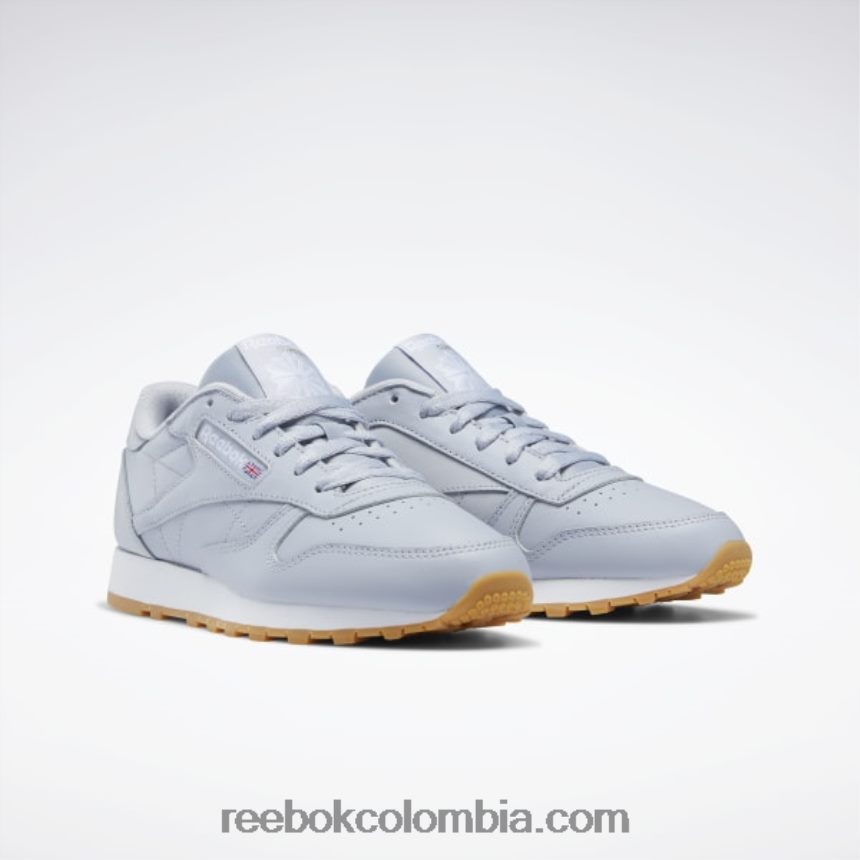 mujer gris frío 2/ftwr blanco zapatos de cuero clasicos Reebok D260LP208