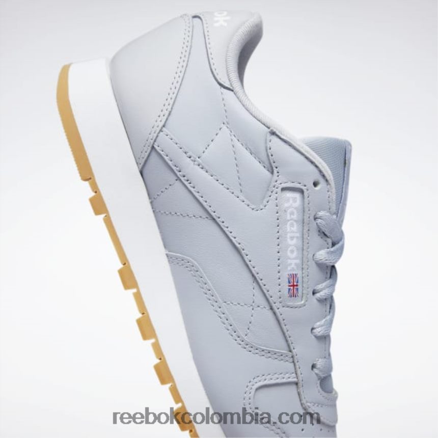 mujer gris frío 2/ftwr blanco zapatos de cuero clasicos Reebok D260LP208