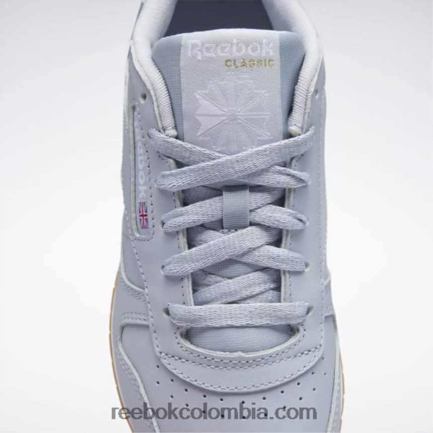 mujer gris frío 2/ftwr blanco zapatos de cuero clasicos Reebok D260LP208