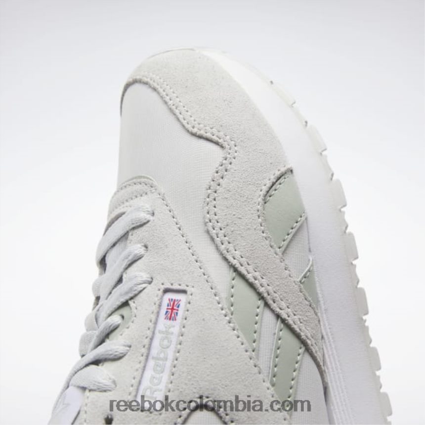 mujer gris frío/spray de mar/blanco ftwr zapatos clásicos de nailon para mujer Reebok D260LP268