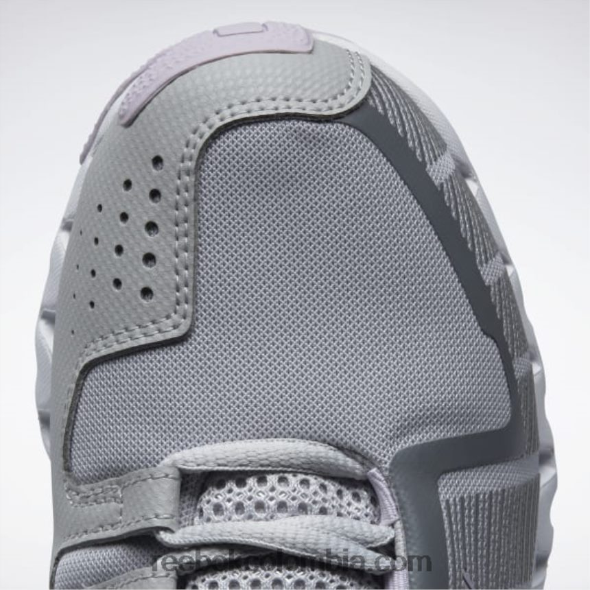 mujer gris puro 3/oasis violeta zapatillas zigwild trail 6 mujer Reebok D260LP278