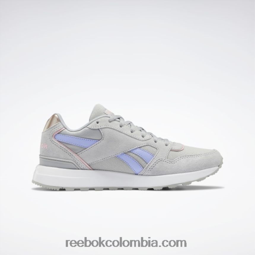 mujer gris puro 3/resplandor lila/oro rosa royal techque t ce zapatos de mujer Reebok D260LP266