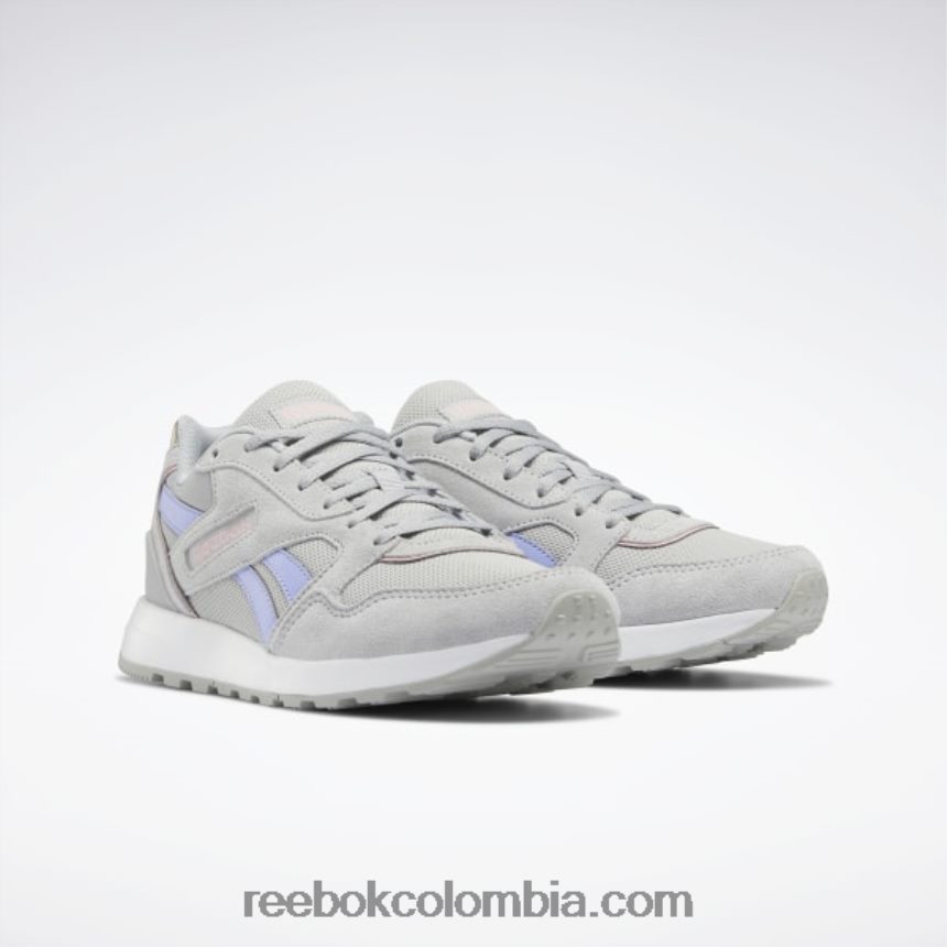 mujer gris puro 3/resplandor lila/oro rosa royal techque t ce zapatos de mujer Reebok D260LP266