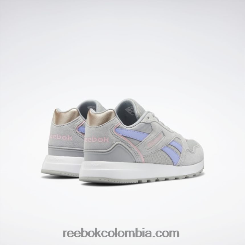 mujer gris puro 3/resplandor lila/oro rosa royal techque t ce zapatos de mujer Reebok D260LP266