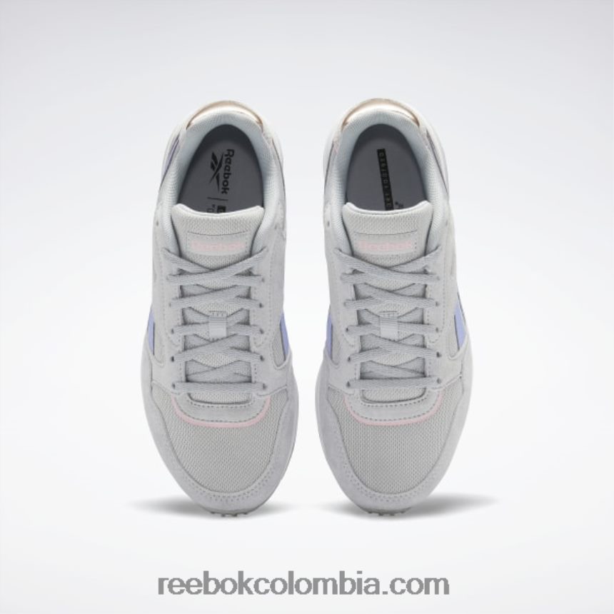 mujer gris puro 3/resplandor lila/oro rosa royal techque t ce zapatos de mujer Reebok D260LP266