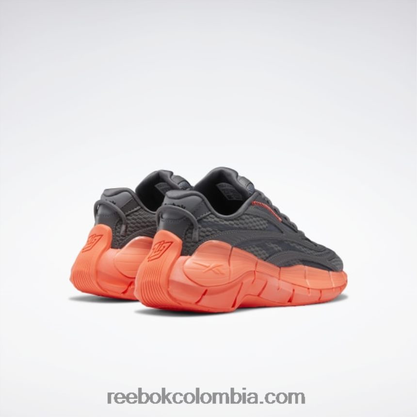 mujer gris puro 6/gris puro 7/llamarada naranja zapatillas zig kinetica 2.5 Reebok D260LP219