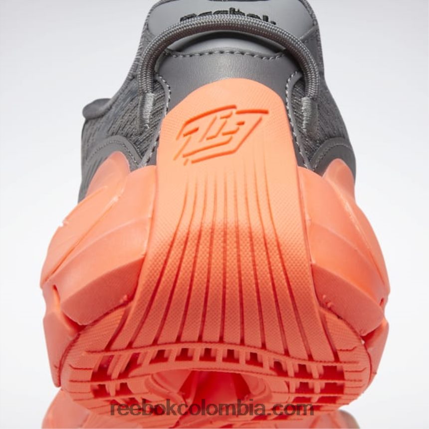 mujer gris puro 6/gris puro 7/llamarada naranja zapatillas zig kinetica 2.5 Reebok D260LP219