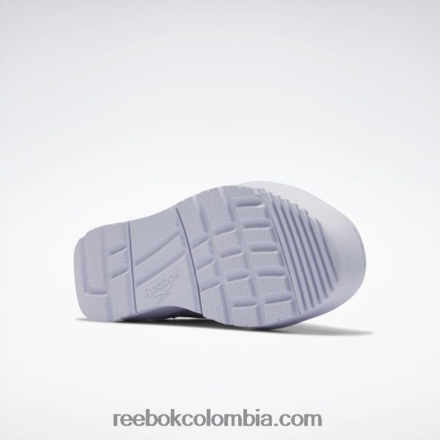 mujer lila lúcida zapatos club c doble geo mujer Reebok D260LP957