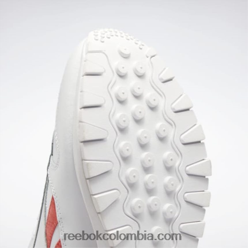 mujer llamarada ftwr blanco/naranja semi zapatos clásicos de piel sp para mujer Reebok D260LP290