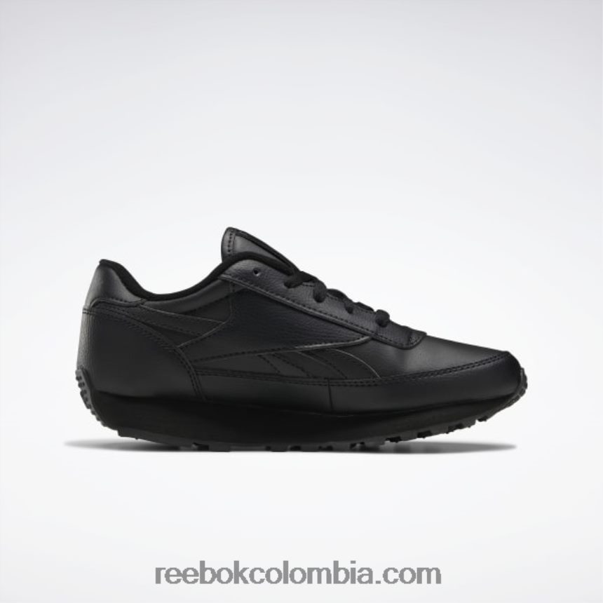 mujer negro/gris sólido renacimiento clásico Reebok D260LP922